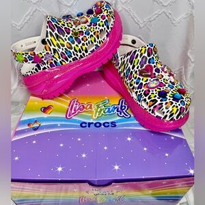 Lisa Frank Crocs Classic Mega Crush Clog 9